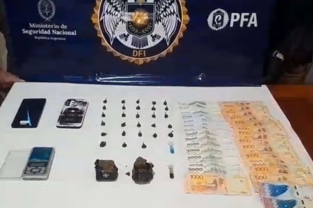 Desarticularon un búnker de drogas en Chubut y detuvieron a un hombre en Trelew