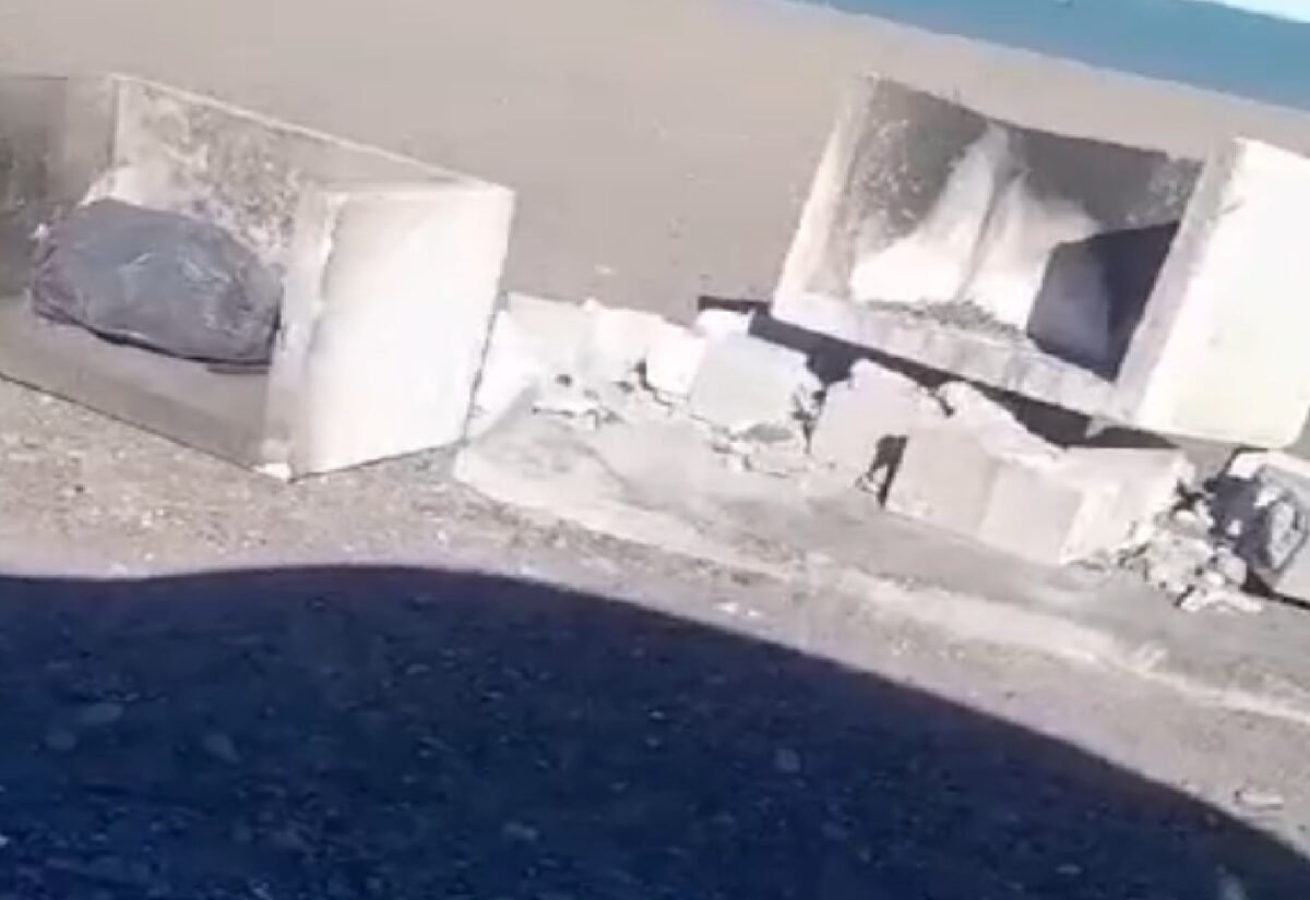 Vandalizaron los fogones de Playa Unión